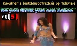 Buikdansoptredens buikdanseres Kaouther